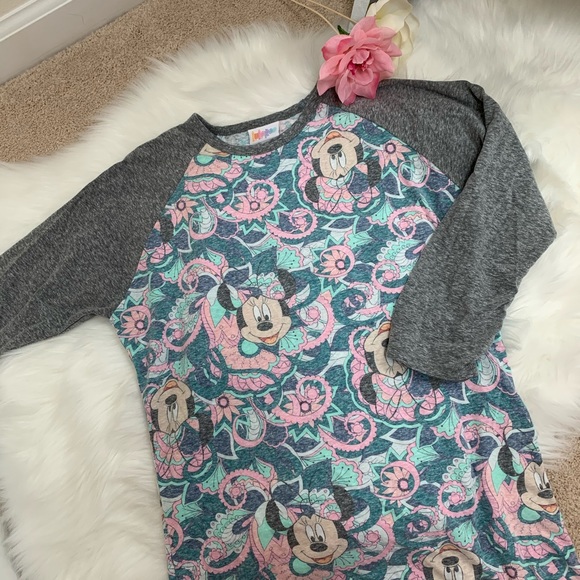 LuLaRoe Tops - Lularoe Randy Minnie Mouse Paisley Print